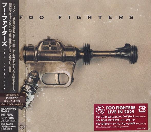 CD FOO FIGHTERS Foo Fighters SICP6615 ROSWELL 2025 Japan Obi Rock