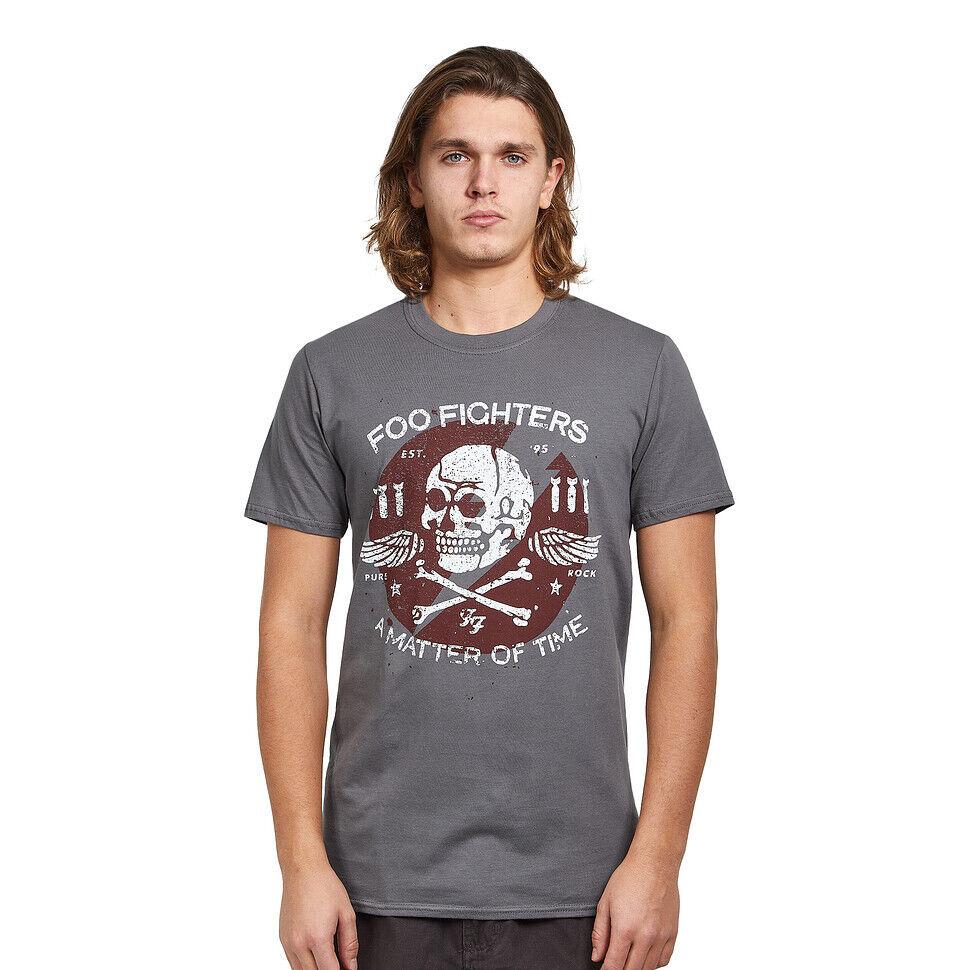 Серая футболка унисекс Foo Fighters Matter Of Time XXXXL