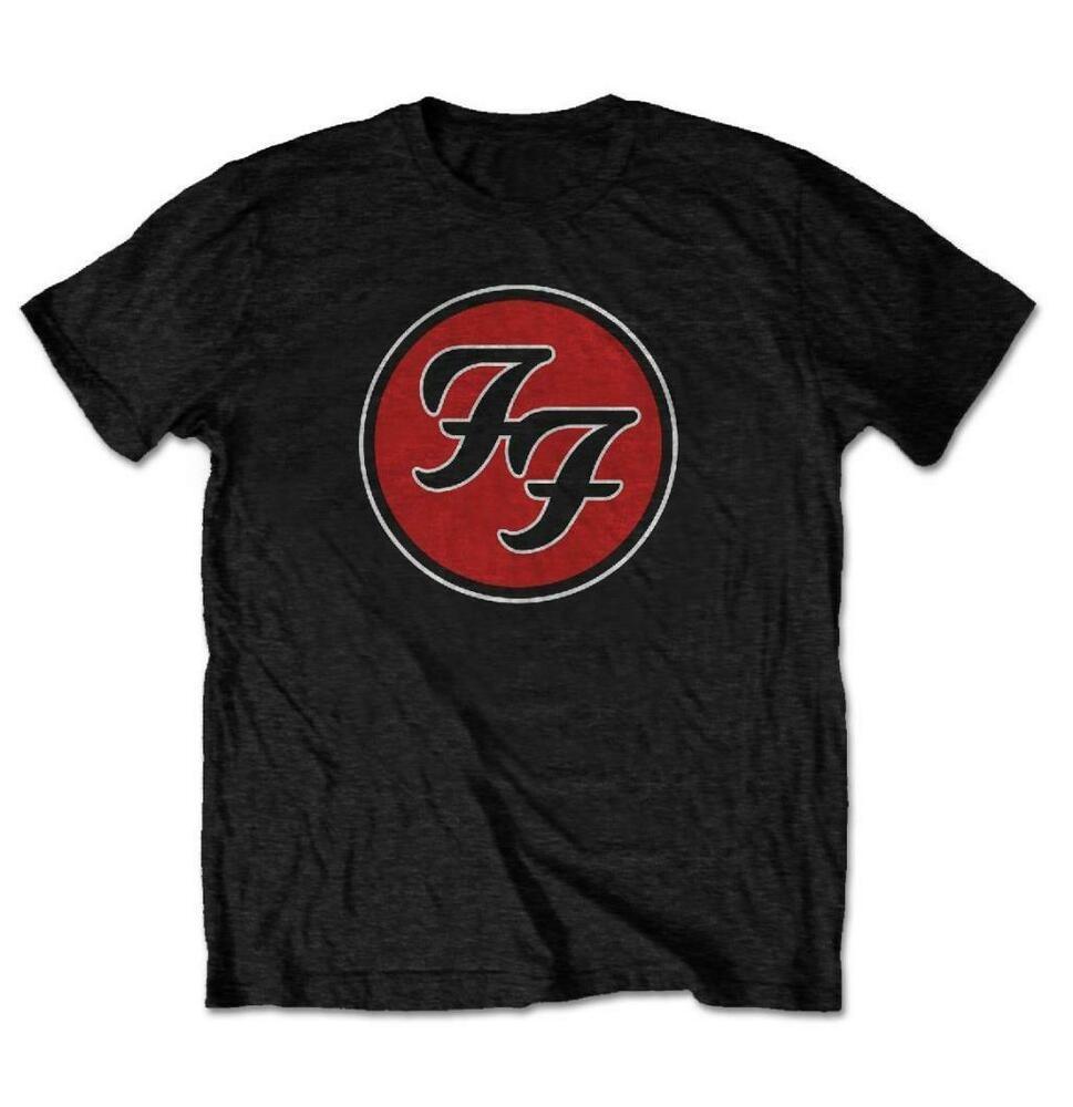 Черная футболка унисекс с логотипом Foo Fighters FF XXXXL